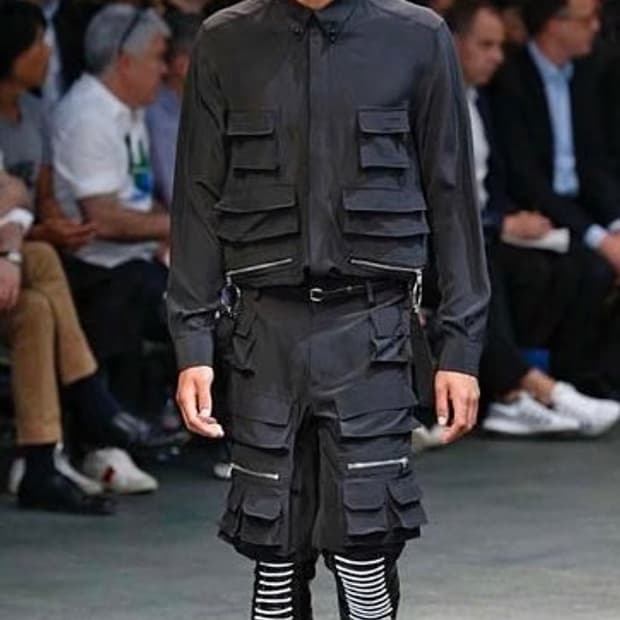 [46] SS15 Givenchy Runway Utility Shorts