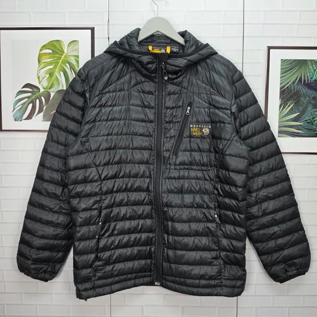 마운틴 하드웨어 다운 후드 패딩 자켓 집업 점퍼 100 L 사이즈