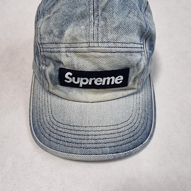 슈프림 데님 캠프캡 