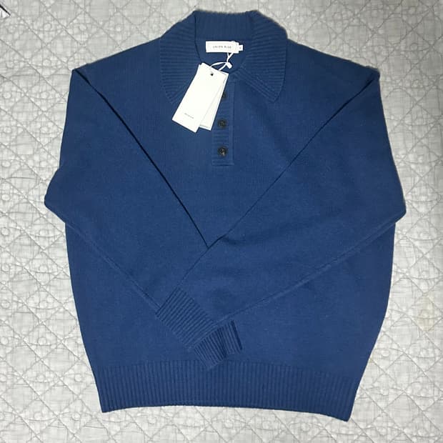 유니온블루 / 스트럭처드 카라니트 스틸블루 / XL