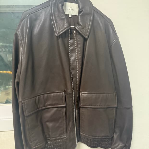 스튜디오니콜슨 레더자켓