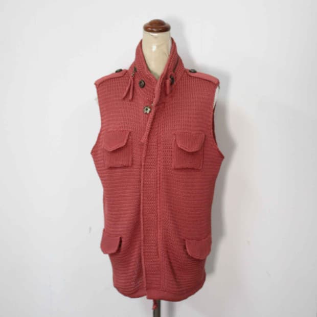 J-12111/바크 정품 여성용 니트 조끼 S