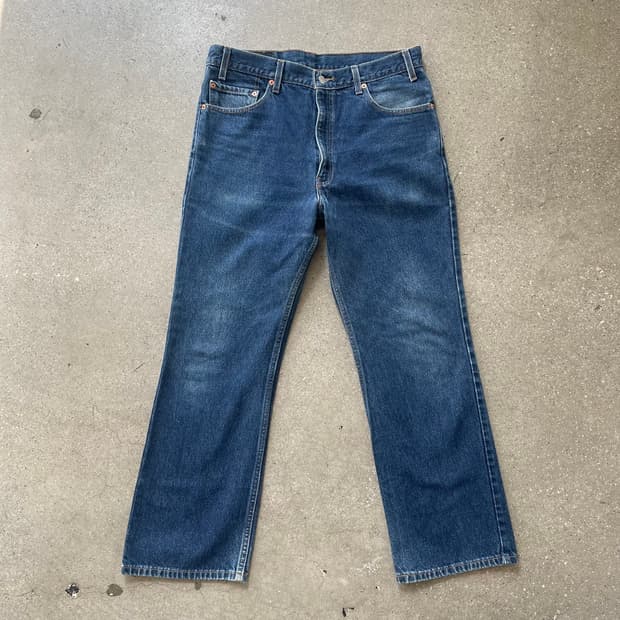 빈티지 리바이스 517 레드탭  made in Guatemala