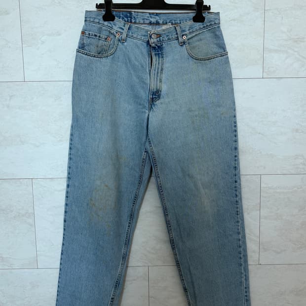 빈티지 리바이스 570 데님 34x32