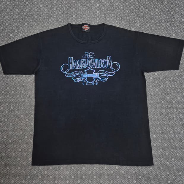 [XL]90s US made 할리데이비슨 레드우드-A12