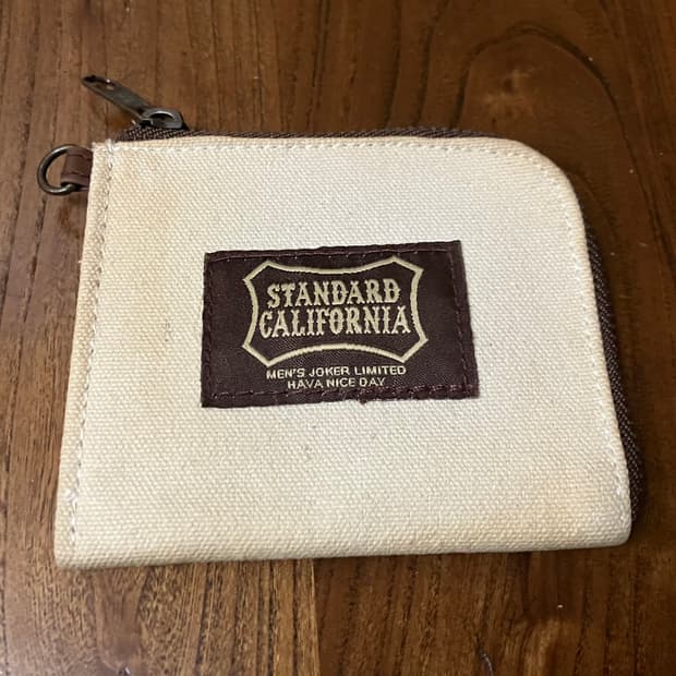 스탠다드캘리포니아 잡지부록 지갑 구제 빈티지