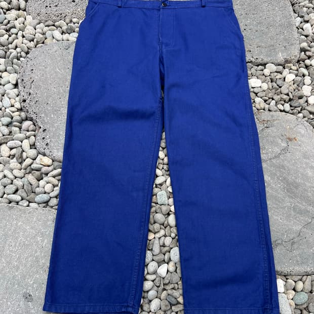 (41인치)OLD VINTAGE DARK BLUE 프렌치워크팬츠