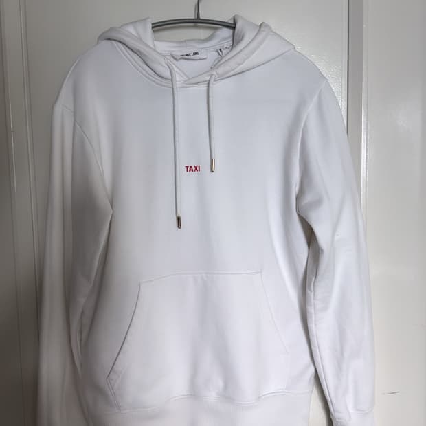 헬무트랭 택시 로고 후드티