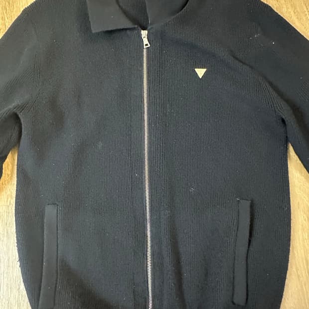 게스 니트 가디건