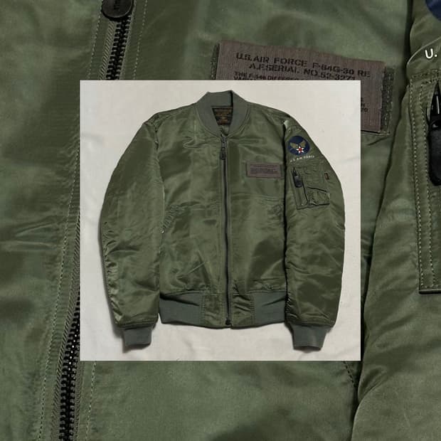 미군 에어포스 ma-1 항공 자켓