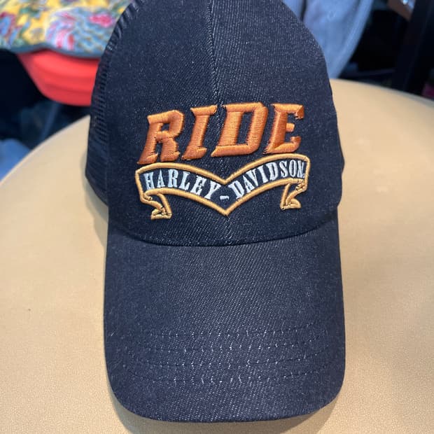 Vintage 00s Harley Davison cap 