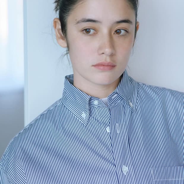 everyone tokyo 스트라이프 버튼 다운 셔츠 새제품1L