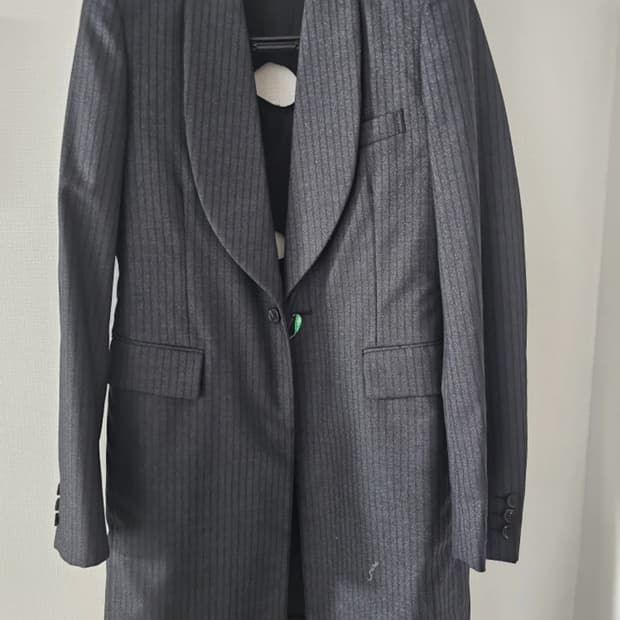 꼼데가르송옴므 숄칼라 팰트 코트(S/95~100)