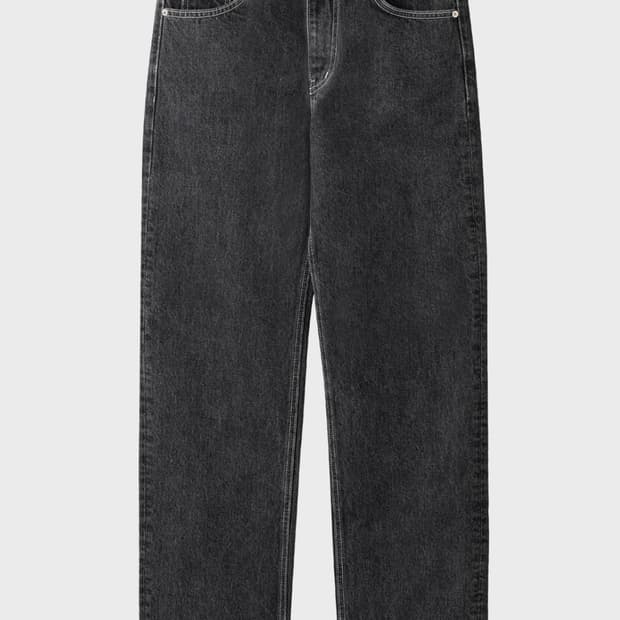 1967 JET BLACK JEANS [WIDE STRAIGHT]