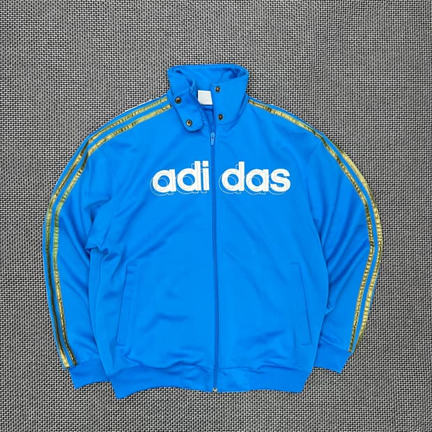 아디다스 올드스쿨 블루 져지 110