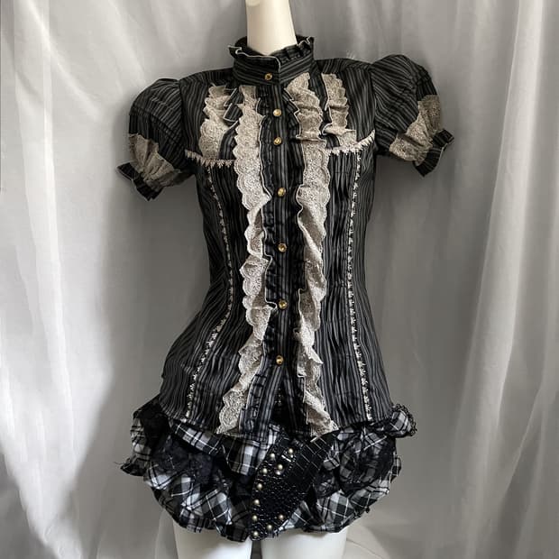 Axes femme blouse 엑시즈팜 공겜여주
