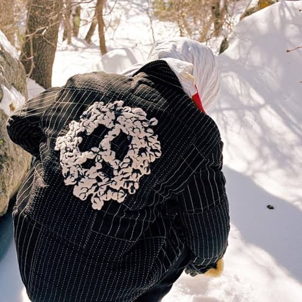 [M] [새상품] 데님티어스 X 리바이스 피스 패디드 자켓