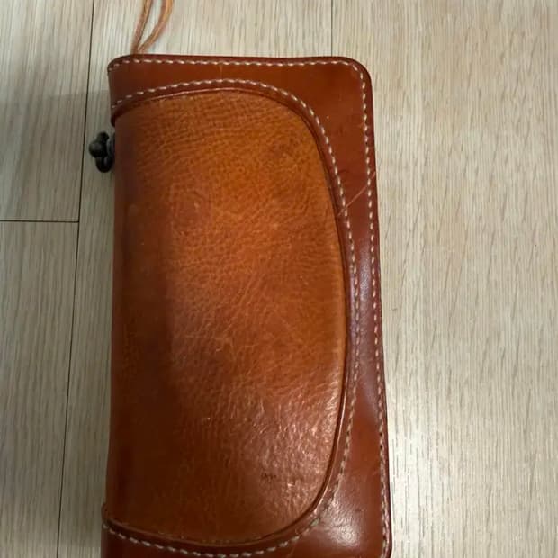 레더키메라 가죽 에이징장지갑