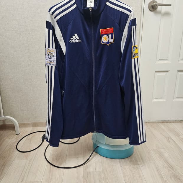 (95~100)M☆우주매물☆아디다스 올림피크리옹[네이비]풀패치 트랙탑져지