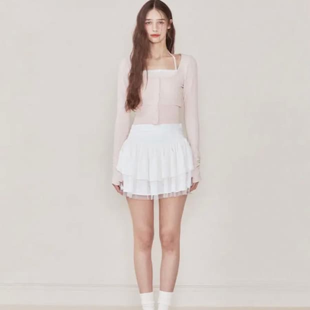 낫유어로즈 sasha skirt 사샤 캉캉 미니스커트