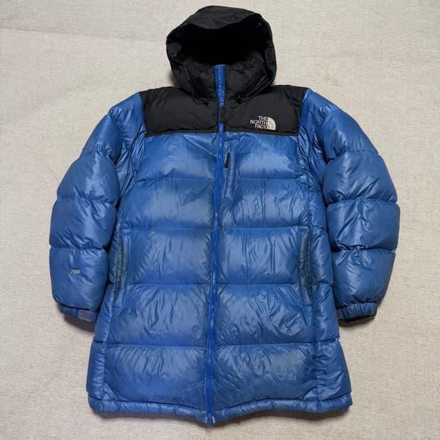노스페이스 700 눕시 롱패딩
