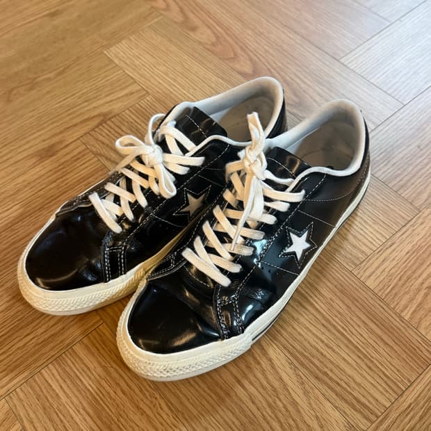 컨버스 원스타 레더 블랙 260