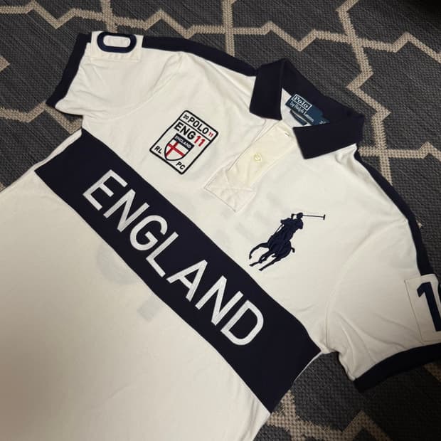 폴로 랄프로렌 빅포니 잉글랜드 카라티 M