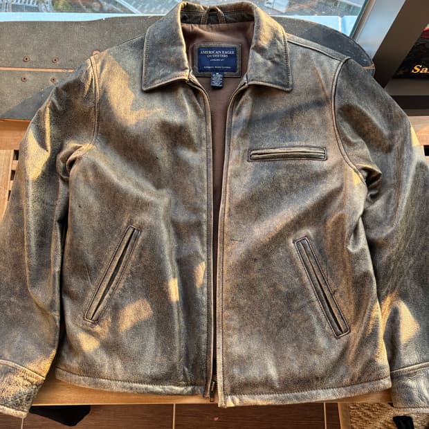 American eagle 아웃피터스 레더자켓 