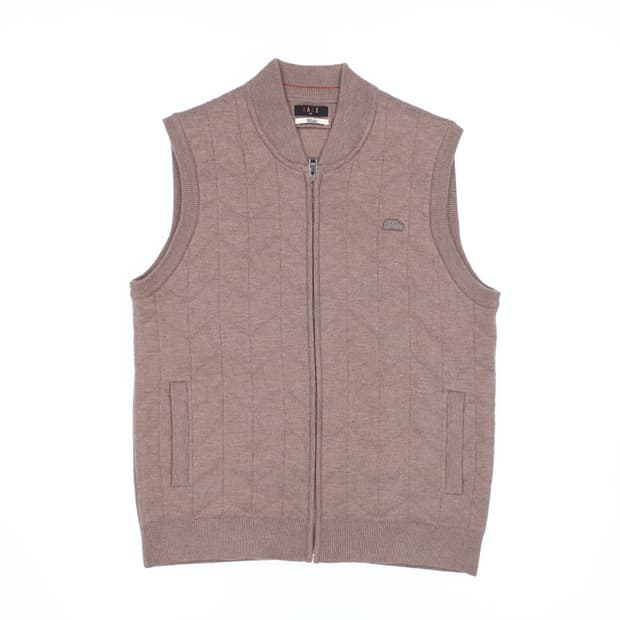 105 닥스 남성 울 니트 집업 조끼 N7472