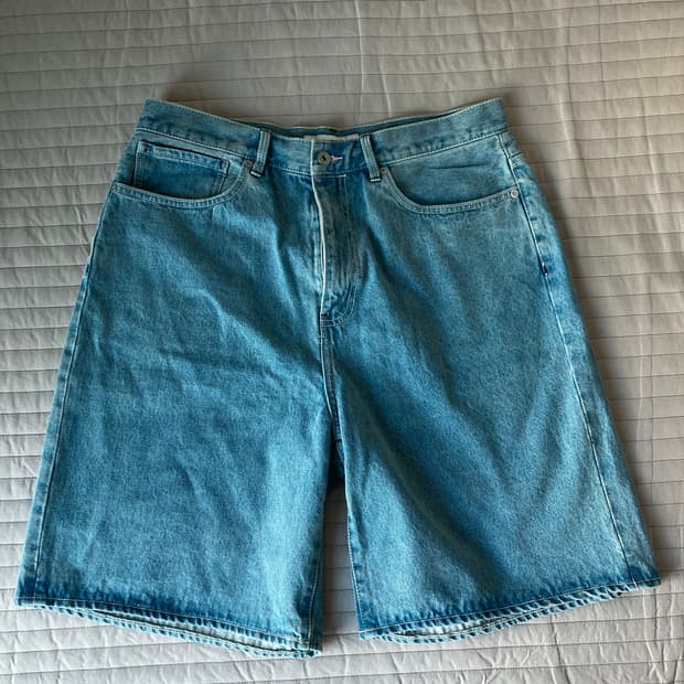 예스아이씨 데님 쇼츠 xl