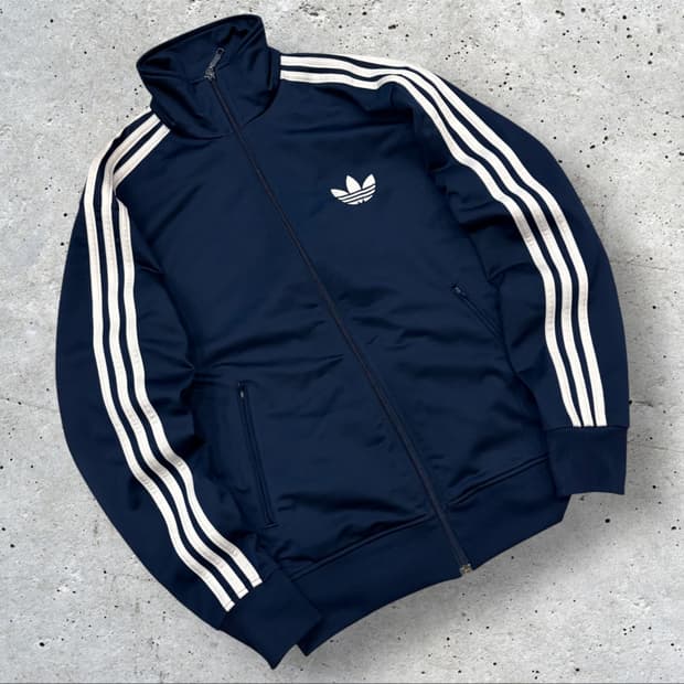 [95] 11s 아디다스 파이어버드 삼선 트랙탑 져지 네이비 D221