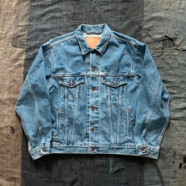 🇺🇸 90s USA 빈티지 리바이스 70507 3세대 데님 자켓