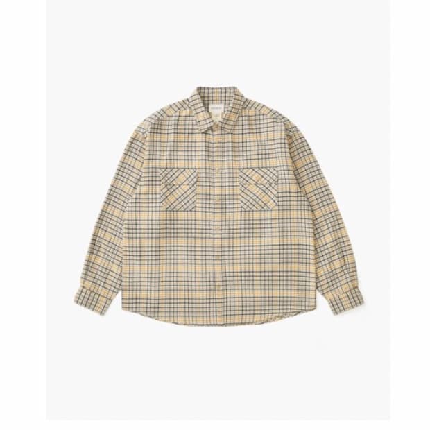 카키스 하우스 체크 셔츠 s
