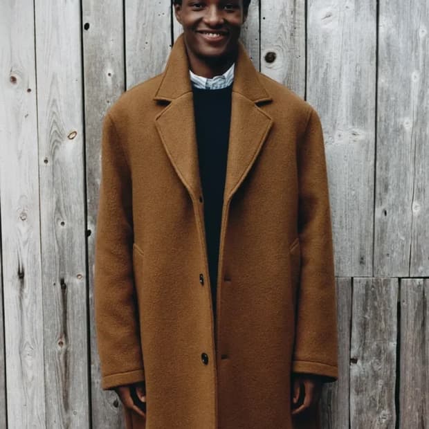 [아르켓] 싱글 브레스티드 울 블렌드 코트