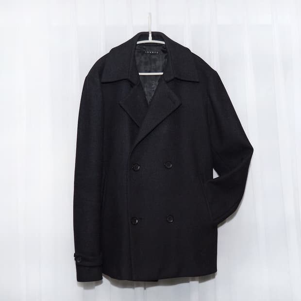 띠어리 (Theory) 버진울 캐시미어 더블 피코트 자켓 (100)