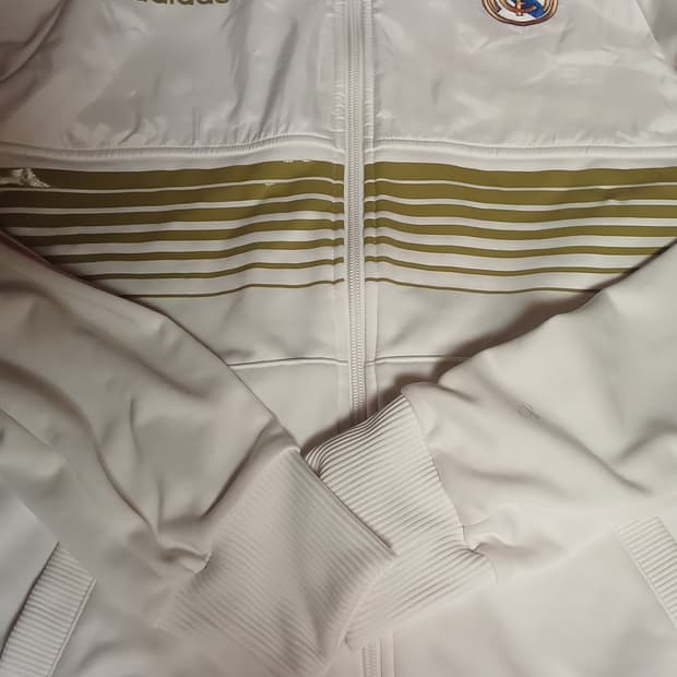 아디다스 흰금 레알마드리드 져지