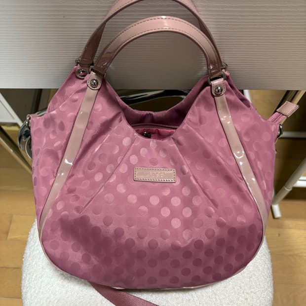 요지 야마모토 Yohji Yamamoto 2way dot bag
