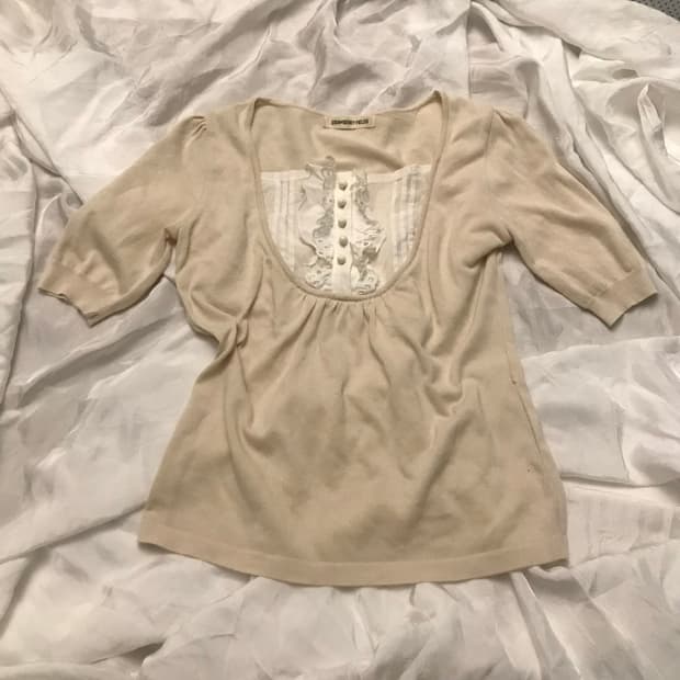 JPN Vintage 로걀 로리 프릴 니트