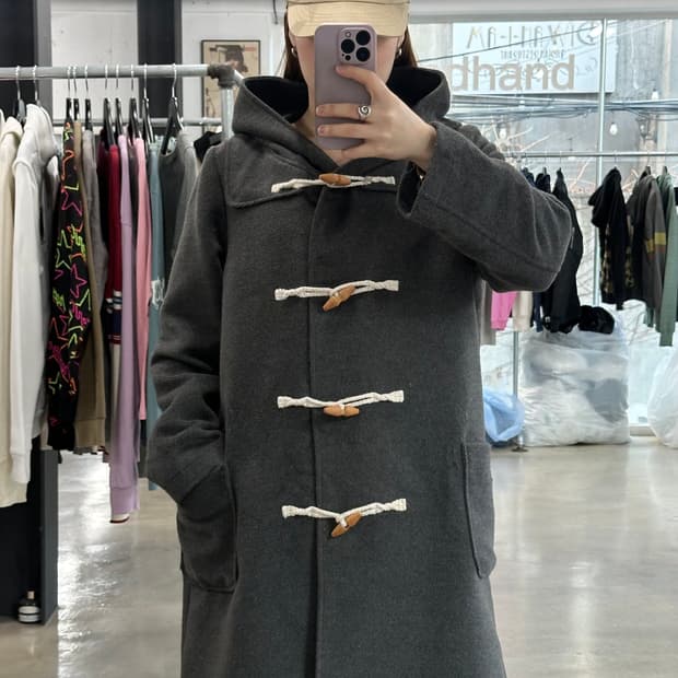 니코앤드 더플 울 코트