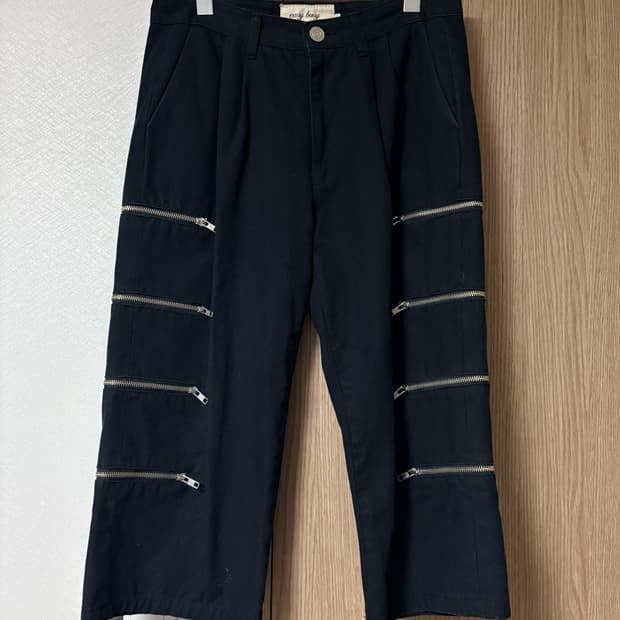 이지비지 멀티 지퍼 팬츠 L 사이즈