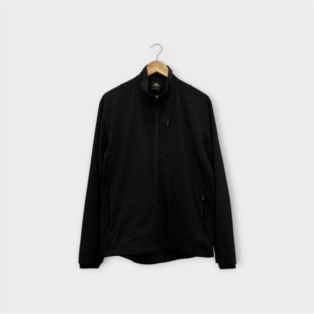 아디다스 라이트 우븐 집업 자켓 바람막이 100 블랙