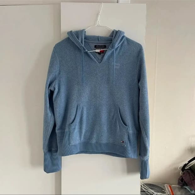 타미힐피거 플리스 후디 L