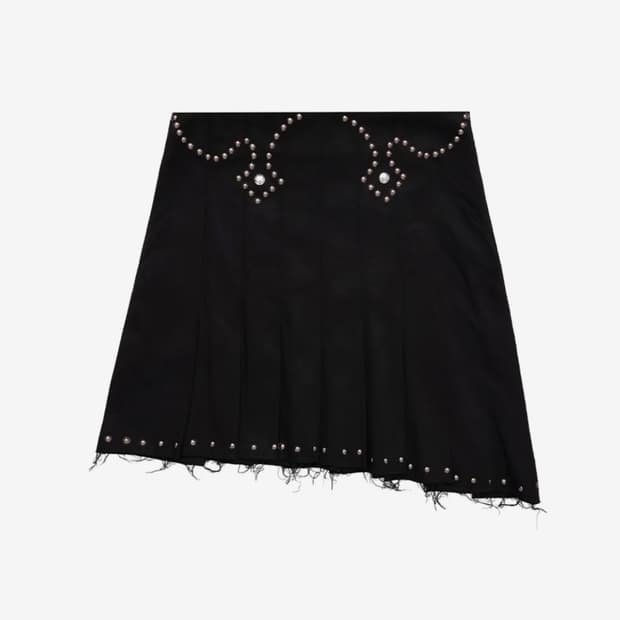 와이이이엘 26 SS 스커트 Yeel STUDDED PLEATED 