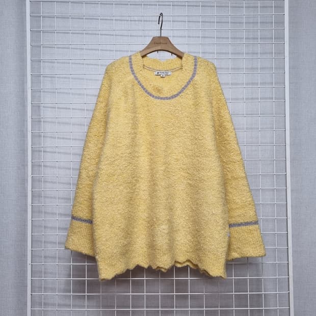 (택포) 써스데이아일랜드 오버핏 니트