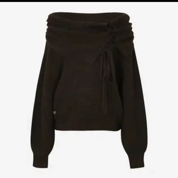 페인오어플레져 카렌 니트 초코