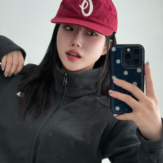 오베이 버건디 캡