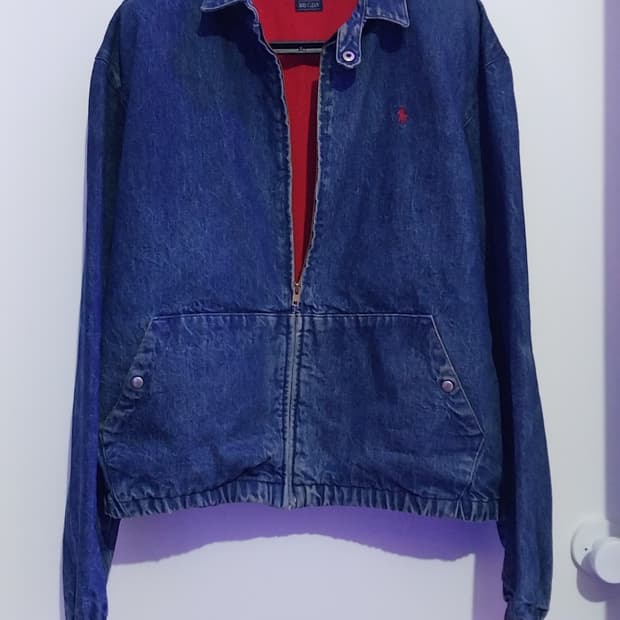 폴로 랄프로렌 데님 베이포트 스윙톱 XL 블루종 바이스윙 스윙탑