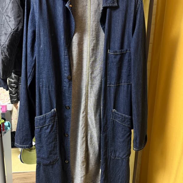 캐피탈 데님코트 4사이즈