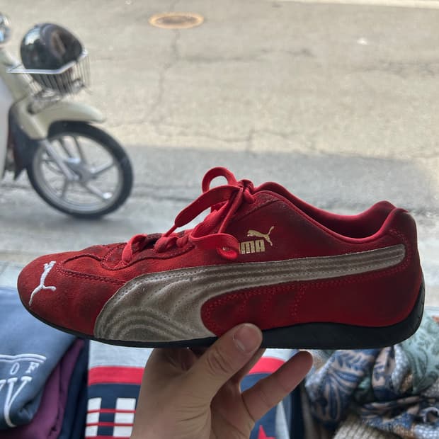 푸마 스피드캣 레드 265size