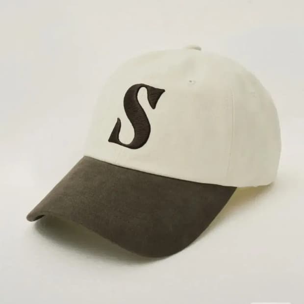 세터 빈티지 캐쥬얼 볼캡 아이보리